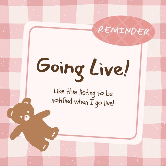 ✨🎀Going Live Now!🎀✨ - Picture 1 of 5